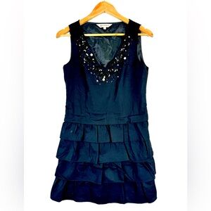 Wool winter mini dress